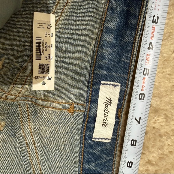 Madewell Women's Blue Flare & Wide Leg Jeans - Picture 5 of 8